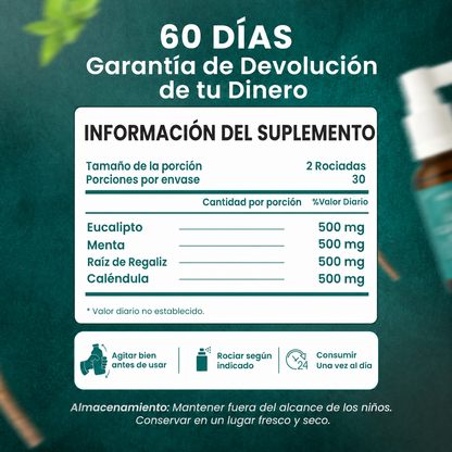 Pulmora™ Spray de Limpieza Pulmonar