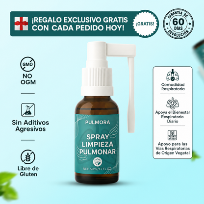 Pulmora™ Spray de Limpieza Pulmonar