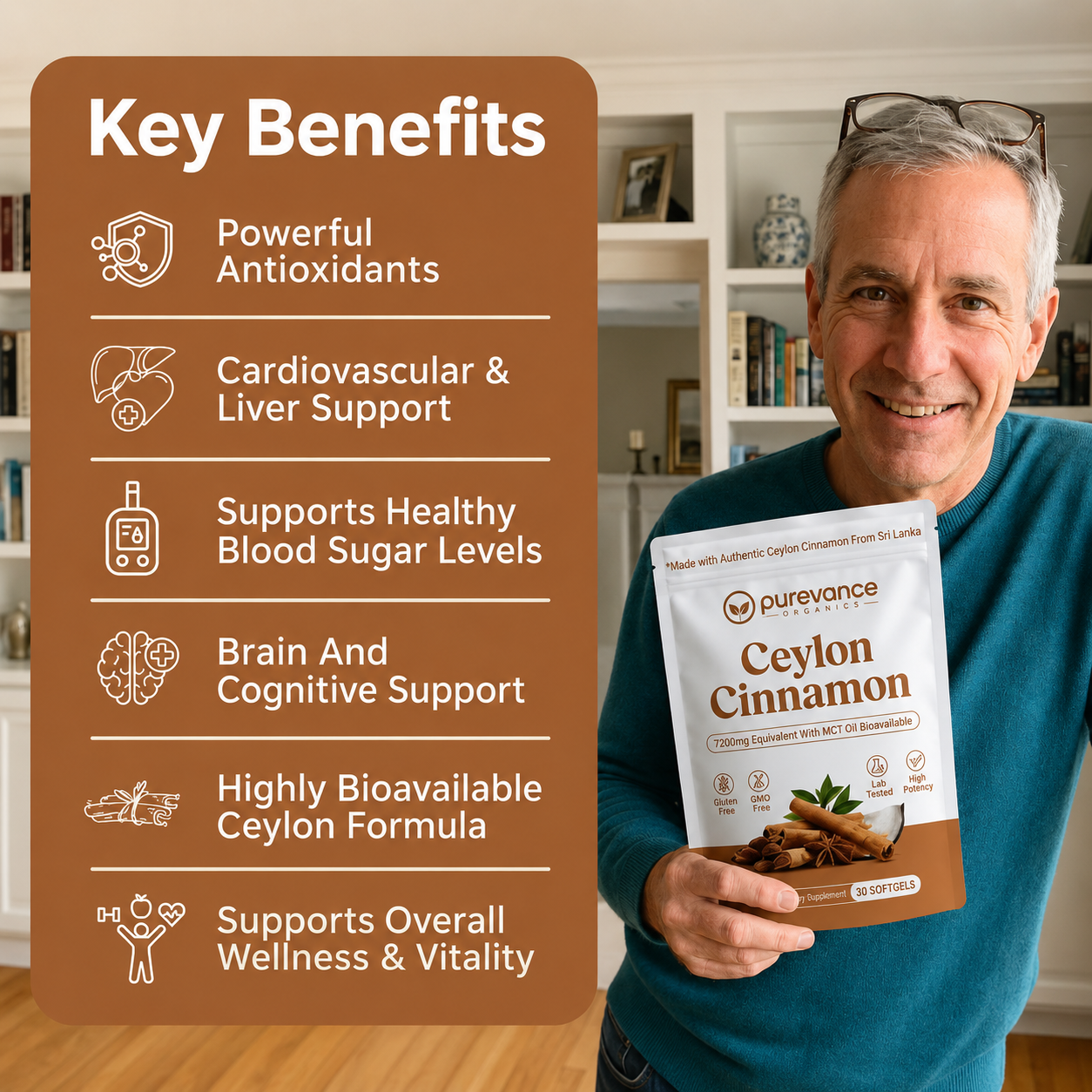 Ceylon Cinnamon Soft Gels