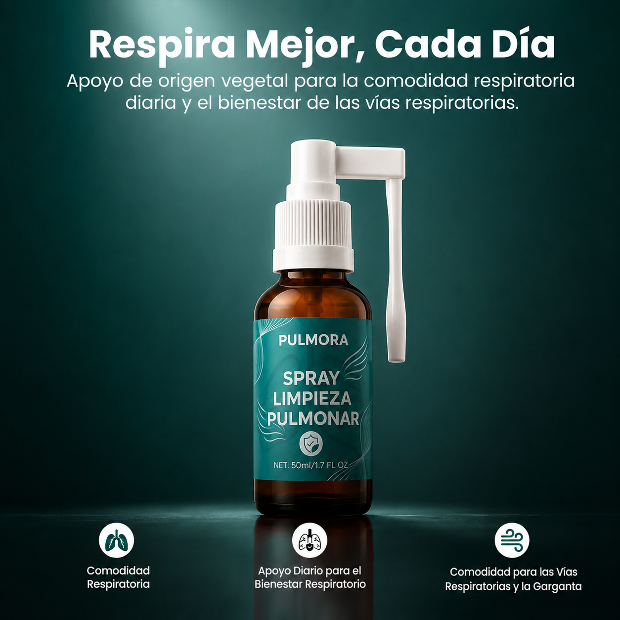 Pulmora™ Spray de Limpieza Pulmonar